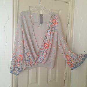 Long sleeve blouse